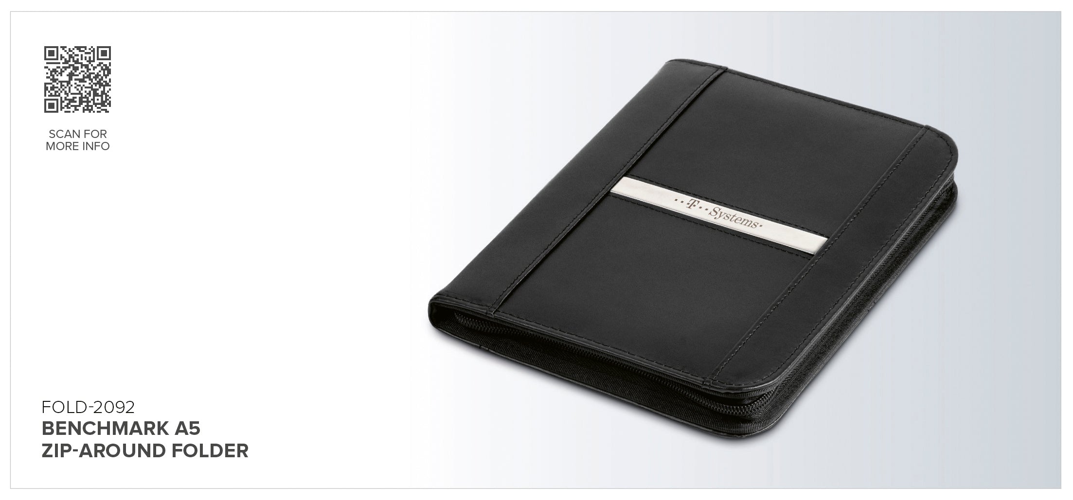 Altitude Benchmark A5 Zip-Around Folder - Image 5